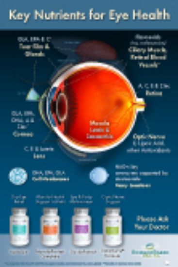 Picture of HE_Product Poster: "Key Nutrients for Eye Health" (24 x 36 in)